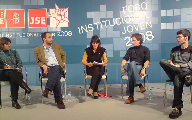 María González y concejales murcianos participan en el V Foro Institucional Joven 2008 - 1, Foto 1