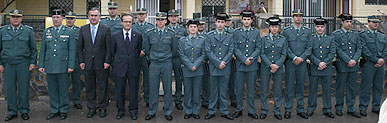 Tras la conversión del cuartel de Santomera en Puesto Principal se incorporan 19 nuevos guardias civiles