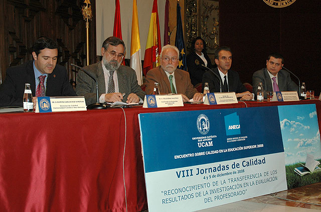 VIII Jornadas de Calidad `Reconocimiento de la transferencia de los resultados de la investigación en la evaluación del profesorado´ - 1, Foto 1