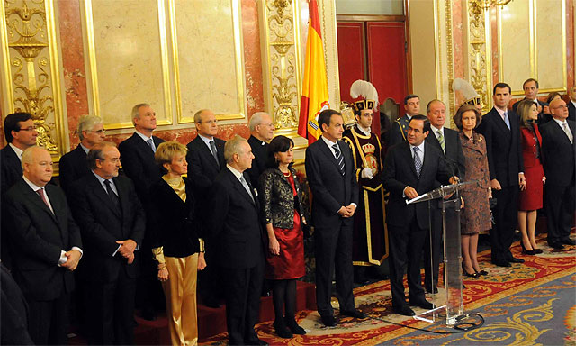 Valcárcel asiste a los actos conmemorativos del XXX Aniversario de la Constitución Española celebrado en el Congreso de los Diputados - 2, Foto 2