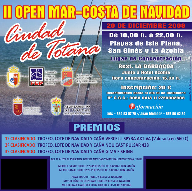 II Open Mar-Costa de Navidad Ciudad de Totana, Foto 1