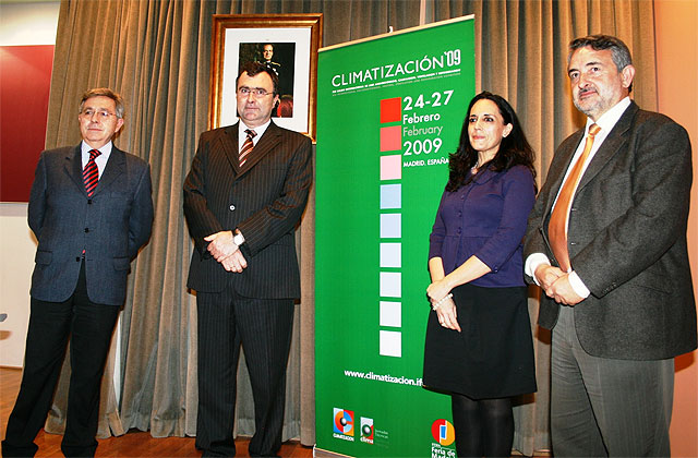 Obras Públicas acoge la presentación de la feria Climatización ’09, líder en su sector - 1, Foto 1