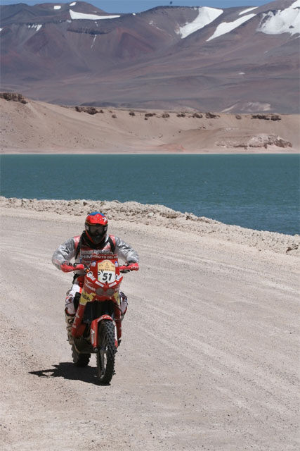 Dakar 2009: En una etapa muy rápida, sin navegación, Miguel Puertas ha cumplido con los objetivos - 1, Foto 1