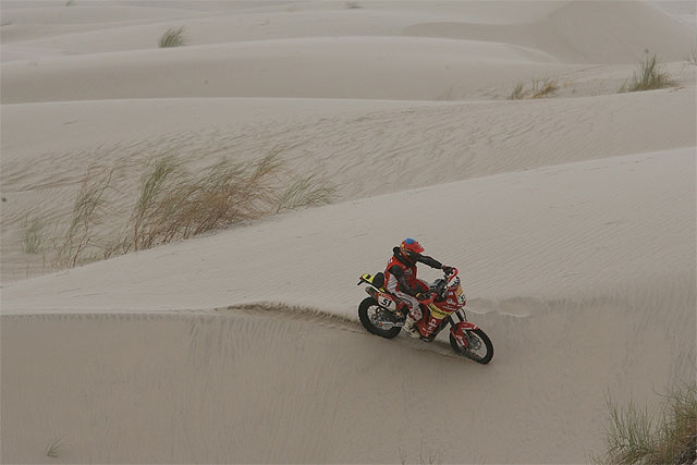 Dakar 2009: En una etapa muy rápida, sin navegación, Miguel Puertas ha cumplido con los objetivos - 2, Foto 2