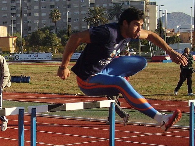 Salvador Gómez Peña y Miguel Ángel Garcia del UCAM Cartagena Campeones Regionales de Heptathlon - 1, Foto 1