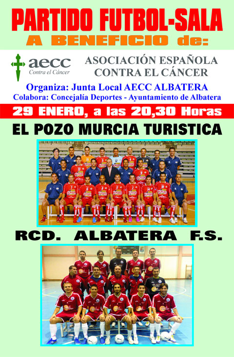 ElPozo Murcia Turística disputará un partido benéfico en Albatera a favor de la AECC - 2, Foto 2