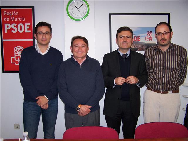 Pedro Saura arropa a la Agrupación socialista de Santomera en la presentación del nuevo diputado regional y portavoz del Grupo Municipal - 1, Foto 1