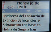 Ms de un centenar de periodistas reciben diariamente informacin del 1-1-2 a travs de sms