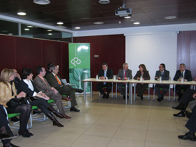 La consejera de Sanidad y Consumo se reúne con la junta directiva del Colegio Oficial de Farmacéuticos de la Región de Murcia - 1, Foto 1