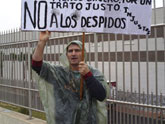 El PCRM muestra su solidaridad con el totanero Andrés Ariza, trabajador despedido de ElPozo
