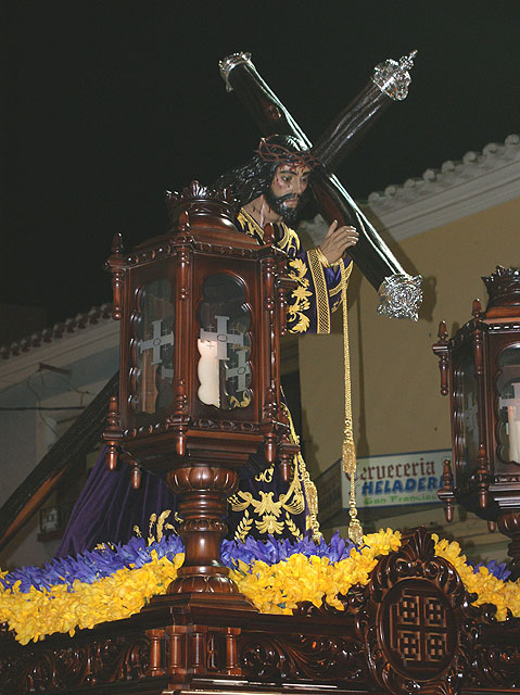 El Nazareno protagonizó la noche en Puerto Lumbreras con un desfile cargado de emoción - 3, Foto 3