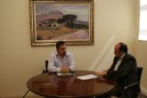 El Alcalde se reúne con el Delegado de la AVT en la Región de Murcia