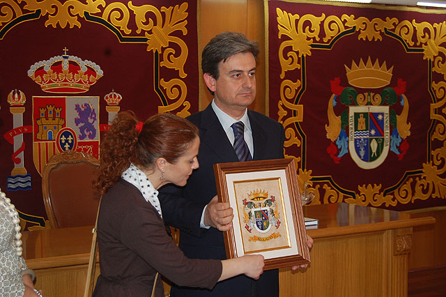 El alcalde de Alguazas recibe a los integrantes europeos del programa Comenius - 2, Foto 2
