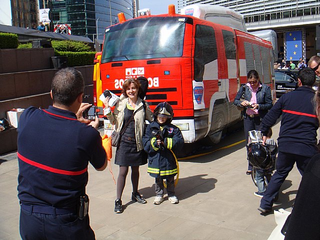 Los niños protagonizan la participación del CEIS en los actos del Día de Europa en Bruselas - 3, Foto 3