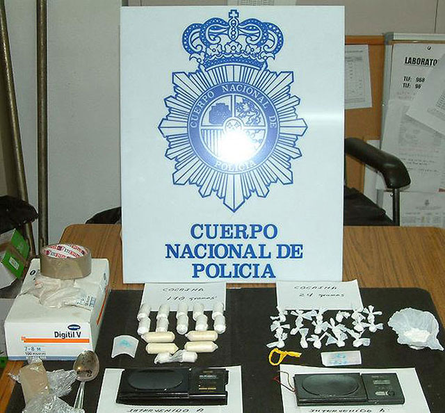 Nuevo golpe policial al tráfico de cocaína en Murcia - 1, Foto 1