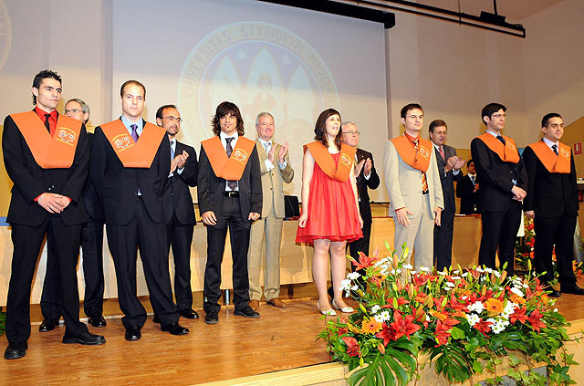 Valcárcel reitera su compromiso con la Universidad de Murcia en los actos del XXV aniversario de la Facultad de Informática - 2, Foto 2