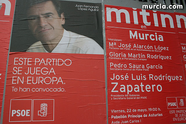 La Junta Electoral urge al PSOE que deje de pegar carteles en los espacios cedidos por los Ayuntamientos - 2, Foto 2