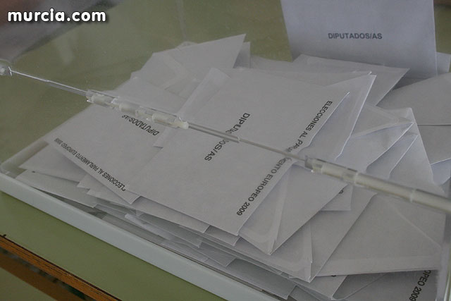 Resultados Elecciones Europeas 2009 en la Región de Murcia - 1, Foto 1