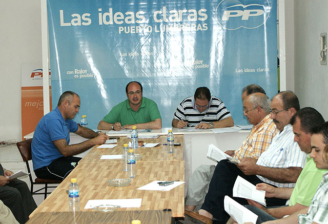 El PP de Puerto Lumbreras analiza en una Junta Directiva Local los  resultados de las Elecciones Europeas - 1, Foto 1