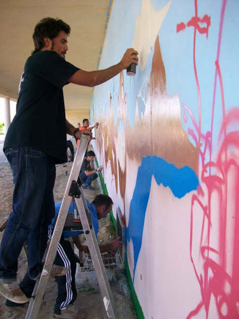 El graffiti más joven se asienta en Lorquí - 3, Foto 3