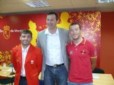 Representación de los deportistas murciano s que participarán en los Juegos Olímpicos del Medit erráneo