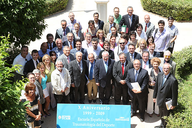 La UCAM celebra el X aniversario de la Escuela Española de Traumatología del Deporte - 1, Foto 1