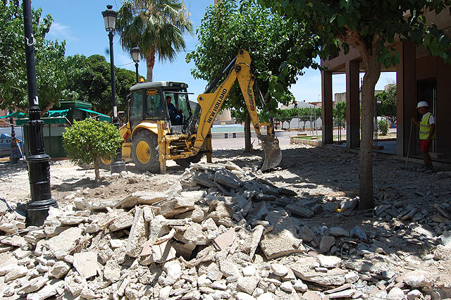 Comienzan las Obras de Remodelación de la Plaza Tierno Galván - 1, Foto 1