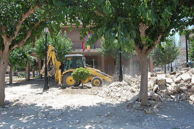 Comienzan las Obras de Remodelación de la Plaza Tierno Galván - 2, Foto 2