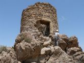 La Torre del Molinete en plena actuacin de mejora