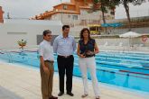 Antonio Peñalver inaugura la Piscina Pblica Municipal de Alguazas