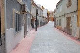 Concluyen las obras de renovación de las infraestructuras de la calle Picasso de Lorquí