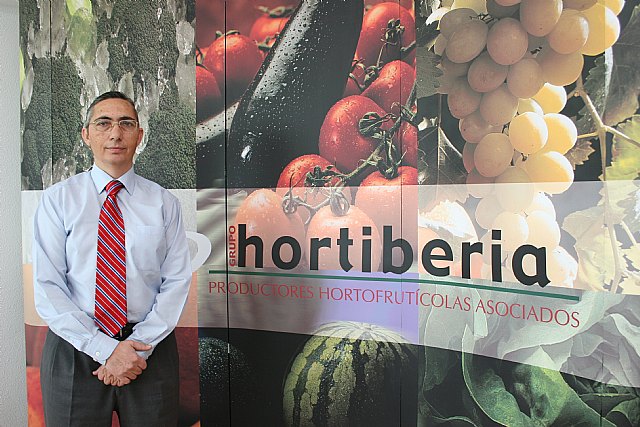 El Director General del Grupo Hortiberia, Fermín Sánchez Navarro, Foto 1