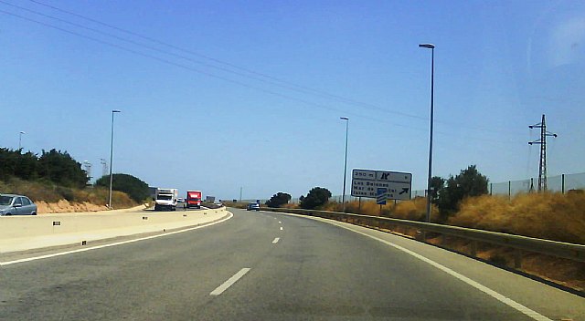 Obras Públicas mejora la seguridad vial de la autovía de La Manga, una de las más transitadas de la Región - 1, Foto 1