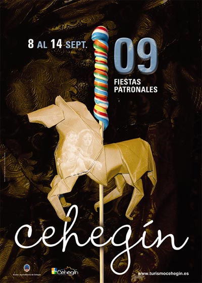 Un caballo de tiovivo anunciará  las Fiestas de Septiembre 2009 - 2, Foto 2