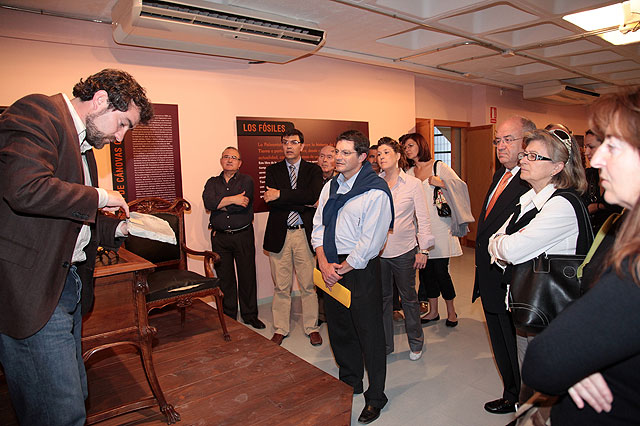 El Alcalde de Lorca, Francisco Jódar, inaugura la exposición “Asentamientos Rurales Andalusíes en la Frontera Oriental Nazarí” - 1, Foto 1