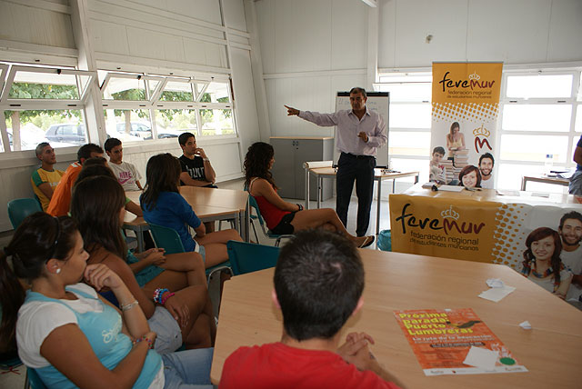 Puerto Lumbreras acoge a medio centenar de estudiantes de la Región de Murcia en la Escuela de Formación FEREMUR - 2, Foto 2