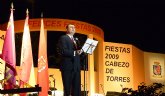 El consejero de Obras Pblicas ley el pregn de las fiestas de Cabezo de Torres