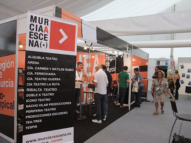 El stand de la Región de Murcia en la XXIX Fira Tárrega de Lleida, Foto 1