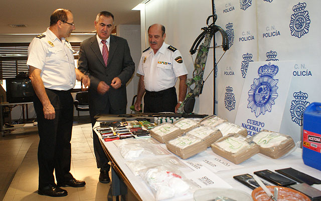 Veinte detenidos y más de 9 kilogramos de cocaína incautados en una operación policial contra el tráfico de drogas en Murcia - 1, Foto 1