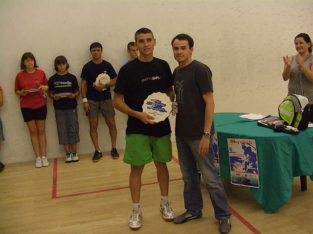 Alberto Pérez se muestra intratable en el III Torneo Local de Squash en Lorca - 2, Foto 2