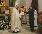 El Obispo de la Diócesis de Cartagena preside la Misa Solemne en honor a la Patrona de Puerto Lumbreras, la Virgen del Rosario