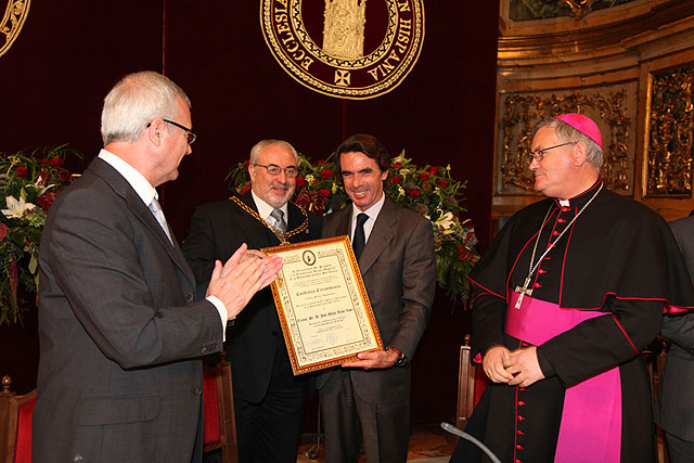 José María Aznar inaugura el curso 2009-2010 en la UCAM - 3, Foto 3