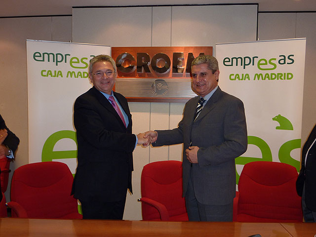 Caja Madrid y CROEM firman un convenio para financiación a pymes dotado con 200 millones de euros - 2, Foto 2