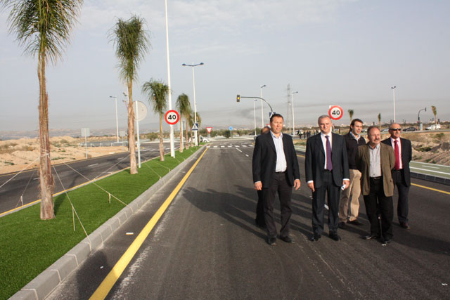 Un nuevo vial permite conectar la carretera de Mazarrón con la Autovía MU-30 sin atravesar Sangonera La Verde - 2, Foto 2