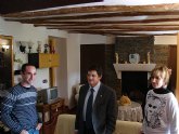 El Alcalde de Lorca visita oficialmente El Cortijo Rural La Solana y la Casa Rural Ro Luchena