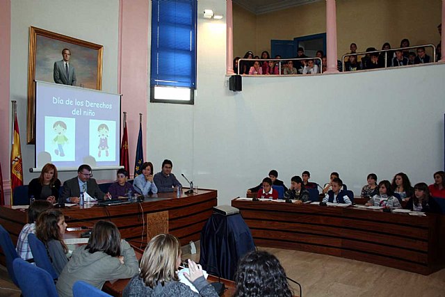 Los niños de Alcantarilla dirigen por un día la política municipal - 3, Foto 3