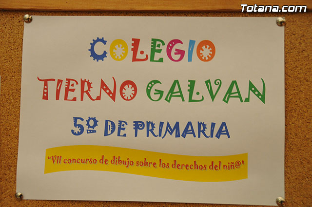 Seis niños de 4º y 5º curso de Primaria ganan el “VII Concurso sobre los derechos del niño” - 29