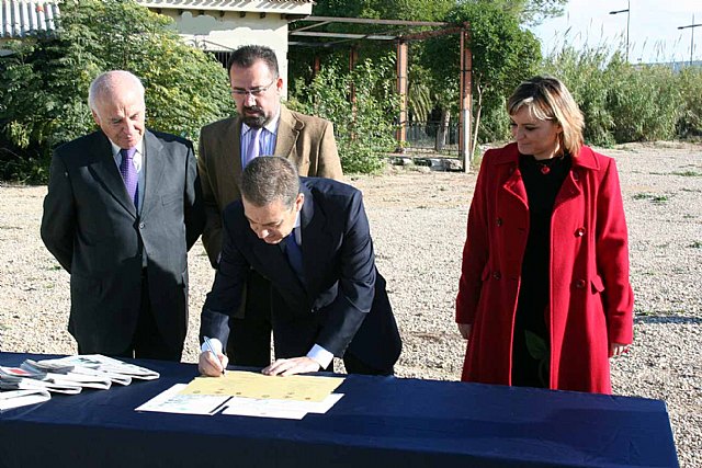 Colocada la primera piedra de futuro Jardín Botánico de Alcantarilla, junto al Museo de la Huerta - 2, Foto 2