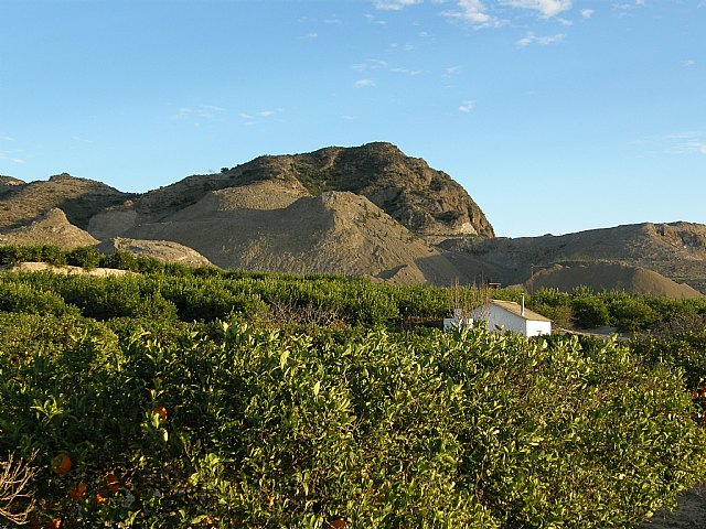 El Cabezo negro de Zeneta, un volcán protegido de importancia internacional convertido en  grava para la autovía Santomera-San Javier - 1, Foto 1