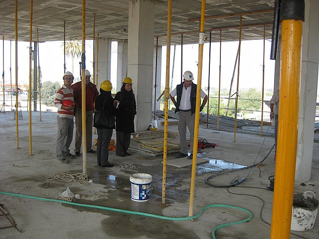 48 alumnos trabajan en la construcción del Cuartel de la Policía Local de La Alberca - 1, Foto 1